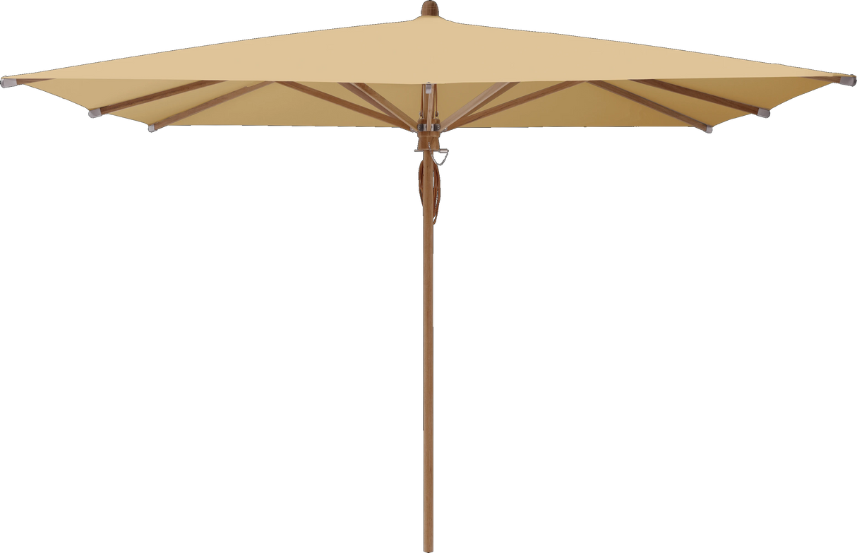 Glatz Parasol TEAKWOOD carre Cat.5 604 Cereal