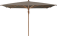 Glatz Parasol TEAKWOOD carre Cat.5 611 Sandstone