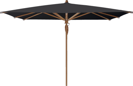 Glatz Parasol TEAKWOOD carre Cat.5 615 Black