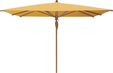 Glatz Parasol TEAKWOOD carre Cat.5 617 Safran