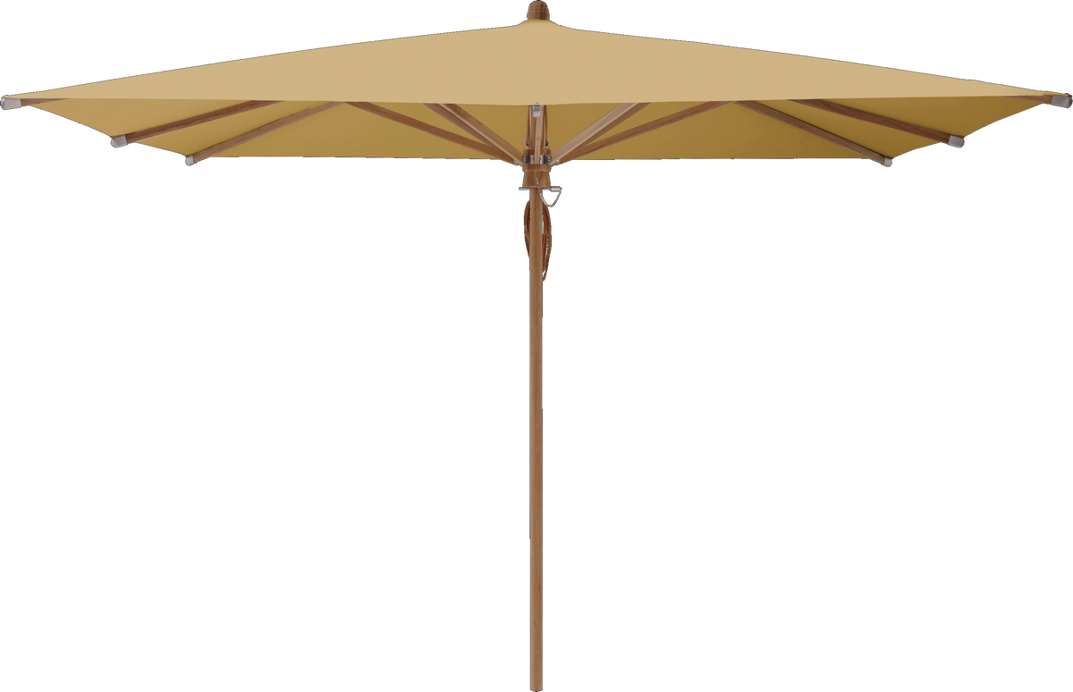 Glatz Parasol TEAKWOOD carre Cat.5 618 Dijon