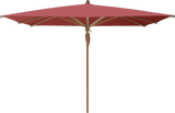 Glatz Parasol TEAKWOOD carre Cat.5 637 Cherry