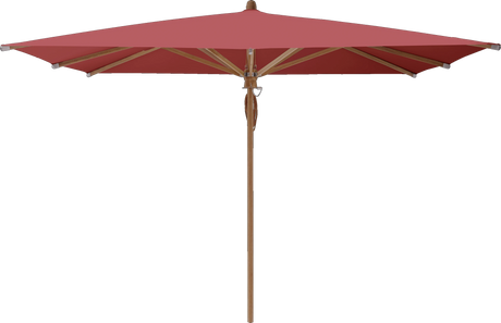 Glatz Parasol TEAKWOOD carre Cat.5 637 Cherry