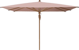 Glatz Parasol TEAKWOOD carre Cat.5 639 Blush