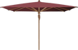 Glatz Parasol TEAKWOOD carre Cat.5 644 Merlot