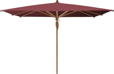 Glatz Parasol TEAKWOOD carre Cat.5 644 Merlot