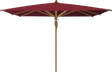 Glatz Parasol TEAKWOOD carre Cat.5 645 Burgundy
