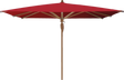 Glatz Parasol TEAKWOOD carre Cat.5 646 Rubino