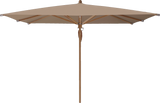 Glatz Parasol TEAKWOOD carre Cat.5 650 Camel