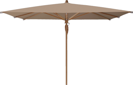 Glatz Parasol TEAKWOOD carre Cat.5 650 Camel