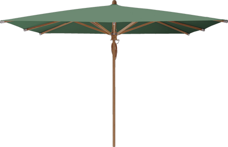 Glatz Parasol TEAKWOOD carre Cat.5 677 Nile