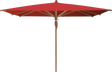 Glatz Parasol TEAKWOOD carre Cat.5 801 Campari