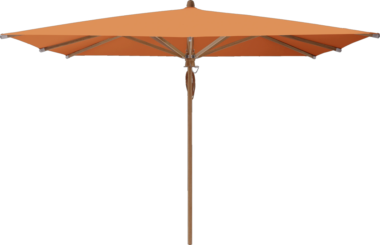 Glatz Parasol TEAKWOOD carre Cat.5 802 Sienna