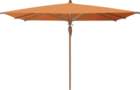 Glatz Parasol TEAKWOOD carre Cat.5 802 Sienna