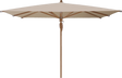Glatz Parasol TEAKWOOD carre Cat.5 803 Linen