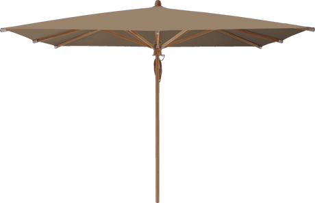 Glatz Parasol TEAKWOOD carre Cat.5 805 Walnut