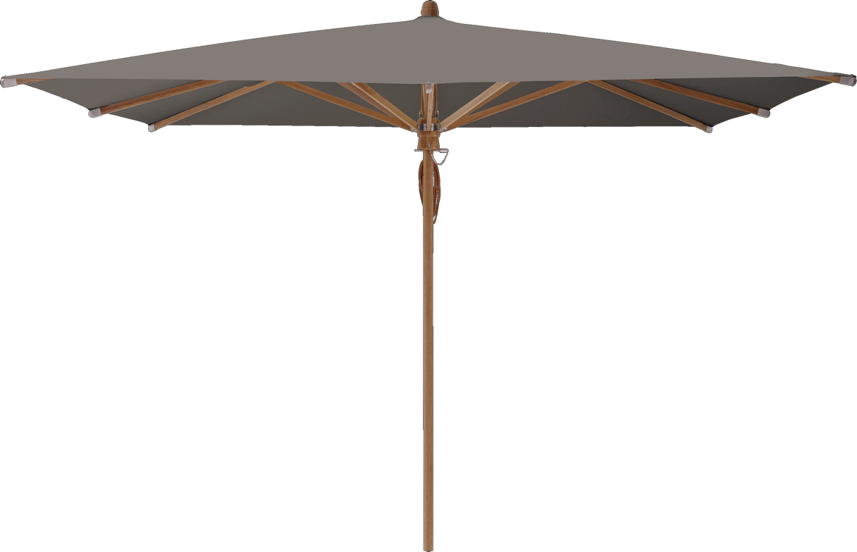 Glatz Parasol TEAKWOOD carre Cat.5 806 Forge