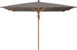 Glatz Parasol TEAKWOOD carre Cat.5 806 Forge