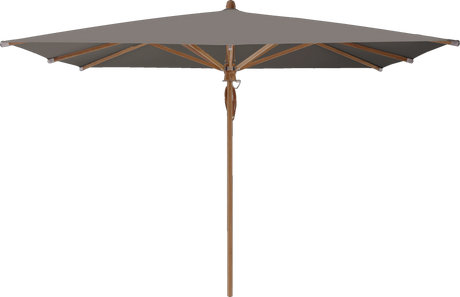 Glatz Parasol TEAKWOOD carre Cat.5 806 Forge
