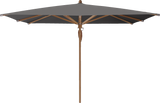Glatz Parasol TEAKWOOD carre Cat.5 807 Lava