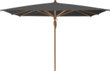 Glatz Parasol TEAKWOOD carre Cat.5 809 Midnight