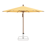 Glatz Parasol PIAZZA rond Qualite 4 438 Straw