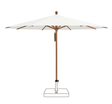 Glatz Parasol PIAZZA rond Cat.5 510 White