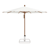 Glatz Parasol PIAZZA rond Cat.5 510 White