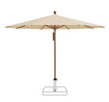 Glatz Parasol PIAZZA rond Cat.5 526 Bamboo