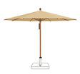 Glatz Parasol PIAZZA rond Cat.5 604 Cereal