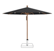 Glatz Parasol PIAZZA rond Cat.5 615 Black