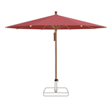 Glatz Parasol PIAZZA rond Cat.5 637 Cherry