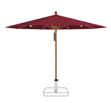 Glatz Parasol PIAZZA rond Cat.5 645 Burgundy