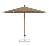 Glatz Parasol PIAZZA rond Cat.5 805 Walnut