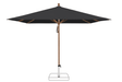 Glatz Parasol PIAZZA carre Qualite 4 408 Black