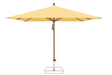 Glatz Parasol PIAZZA carre Qualite 4 438 Straw