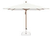 Glatz Parasol PIAZZA carre Cat.5 510 White