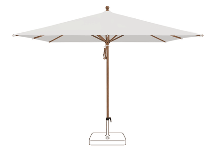 Glatz Parasol PIAZZA carre Cat.5 556 Alabaster