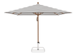 Glatz Parasol PIAZZA carre Cat.5 570 Steel Stripe