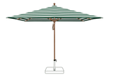 Glatz Parasol PIAZZA carre Cat.5 589 Green Stripe
