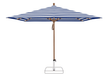 Glatz Parasol PIAZZA carre Cat.5 602 Blue Stripe