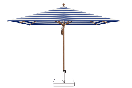 Glatz Parasol PIAZZA carre Cat.5 602 Blue Stripe