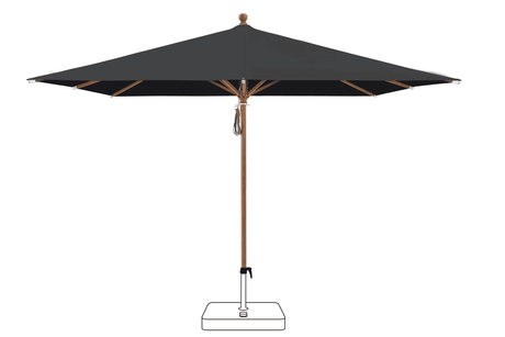 Glatz Parasol PIAZZA carre Cat.5 615 Black