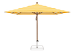 Glatz Parasol PIAZZA carre Cat.5 624 Yellow Stripe