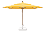 Glatz Parasol PIAZZA carre Cat.5 624 Yellow Stripe