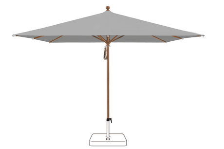 Glatz Parasol PIAZZA carre Cat.5 652 Silver