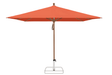 Glatz Parasol PIAZZA carre Cat.5 660 Papaya