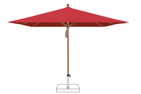 Glatz Parasol PIAZZA carre Cat.5 801 Campari