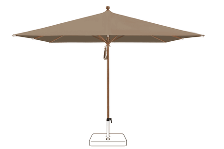 Glatz Parasol PIAZZA carre Cat.5 805 Walnut
