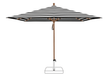 Glatz Parasol PIAZZA carre Cat.5 810 Black Stripe